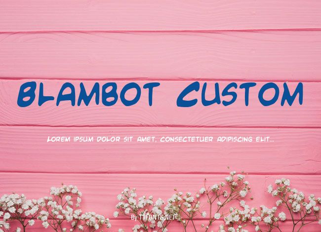 Blambot Custom example